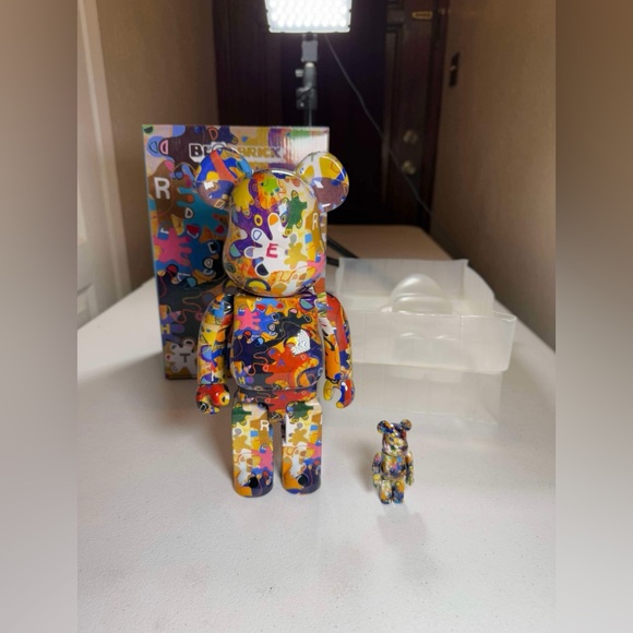 フィギュア BE@RBRICK 木梨憲武のっ手いこー！REACH OUT100%&400%